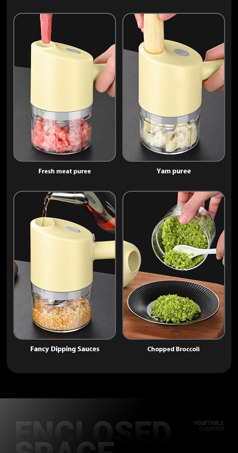Wireless Garlic Grinder Electric Knife Mill
