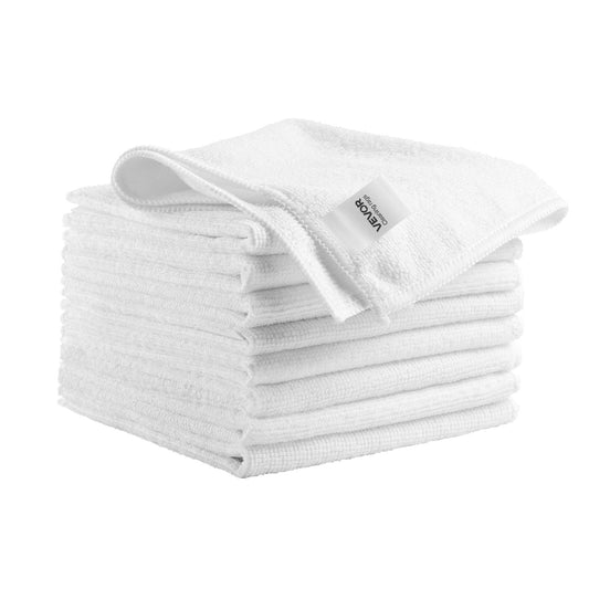 50 pack microfiber cleaning cloths lint-free scratch-free