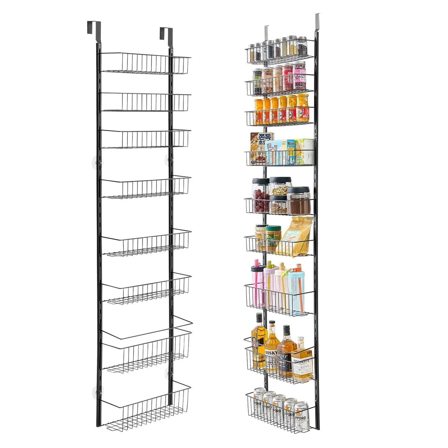 9 tier over the door pantry organizer