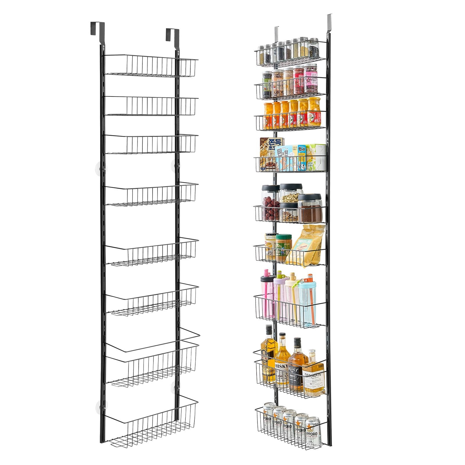 9 tier over the door pantry organizer