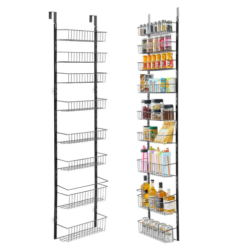 9 tier over the door pantry organizer