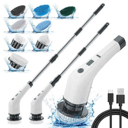Electric Spin Scrubber Brush – Cordless, Rechargeable Deep Cleaning Tool for Bathroom, Kitchen, Tile & Hard Surfaces