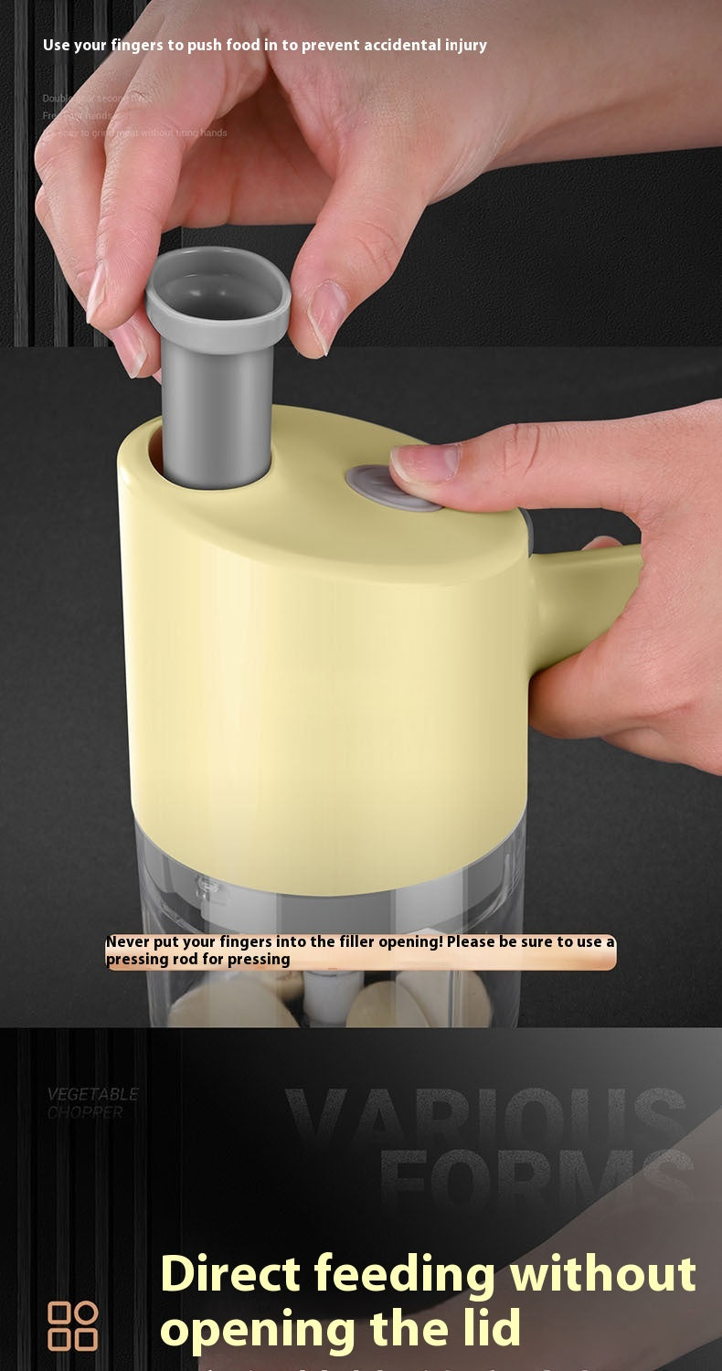 Wireless Garlic Grinder Electric Knife Mill