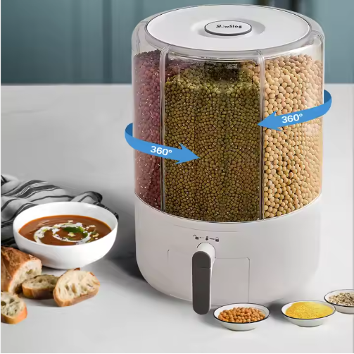 Rice Storage Containers Food Grain Cereal Bins Pet Food Storage Yikexiomi Bucket