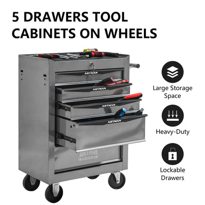 tool chest with wheels and lock garage organizer