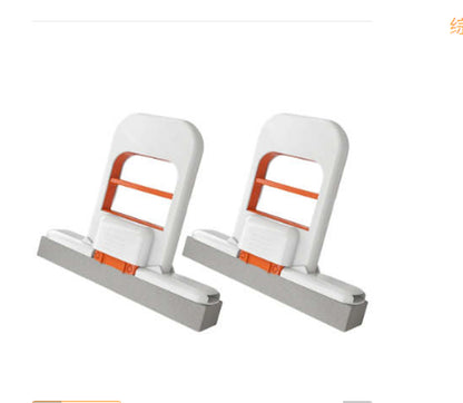 Handheld Mini Foldable Desktop Mop Small Cotton Mops Sponge Cleaning Tool for Bathroom Kitchen Desktop Glass Living Room Car