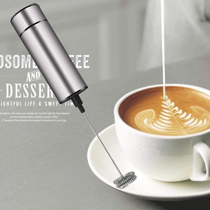 Handheld Milk Frother Latte Cappuccino Mixer Mini Coffee Tool