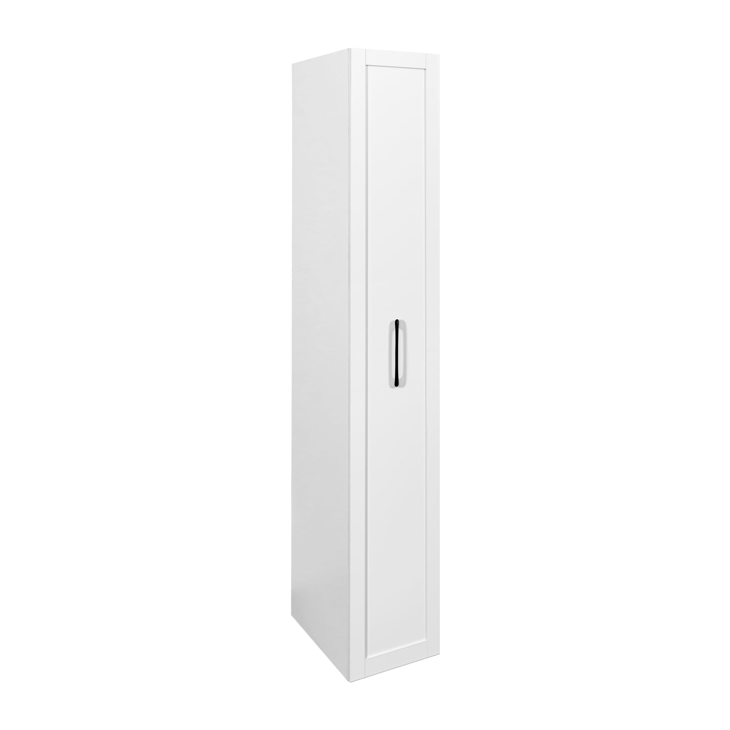 White,Large, Slim Storage Cart, Kitchen Rolling Cart, Narrow Storage Cabinet With Handle & Wheels, Wood Spice Rack Next To Fridge, Pantry Shelf For Kitchen, Small Spaces