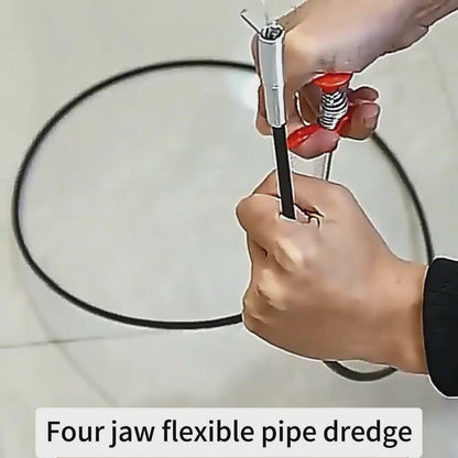 60cm Drain Snake Cleaner – Flexible Sewer Dredger Spring for Hair & Clog Removal | Kitchen Sink & Bathroom Drain Tool